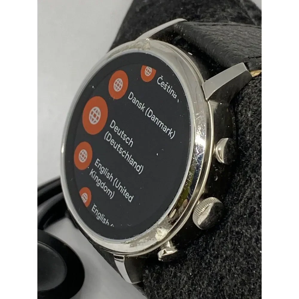 Fossil Gen 4 Authentic Digital Dial Smart Watch Custom Band FTW6017 LT323